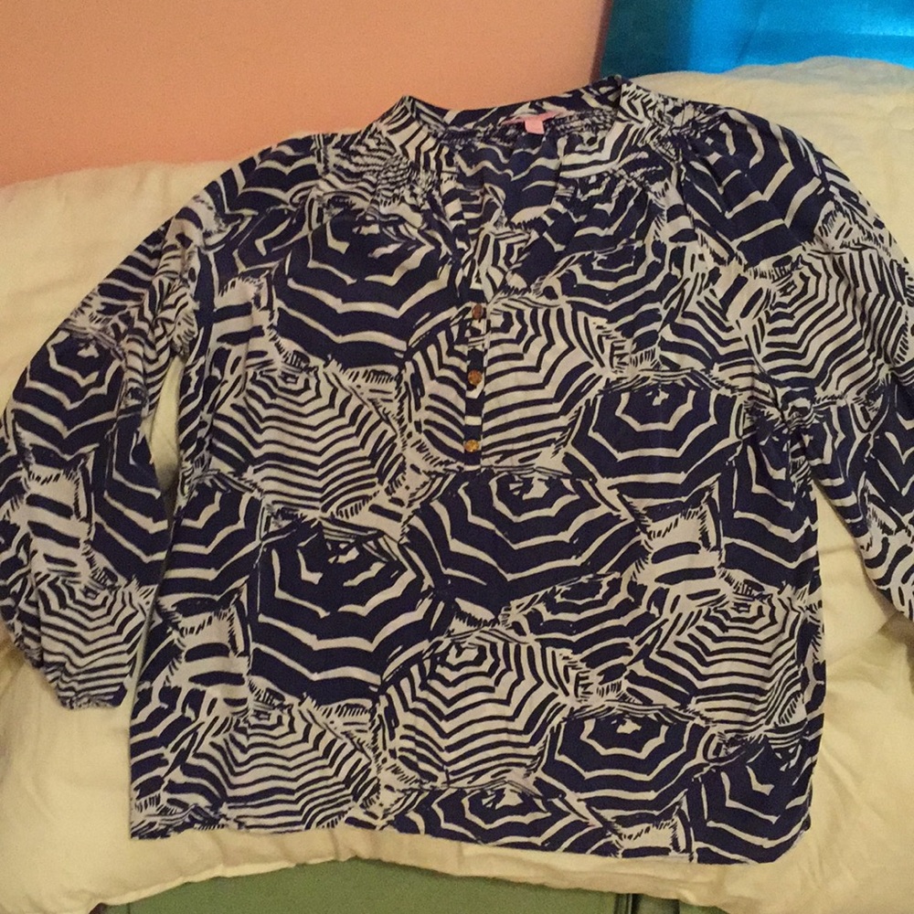Lilly Pulitzer Elsa top XL